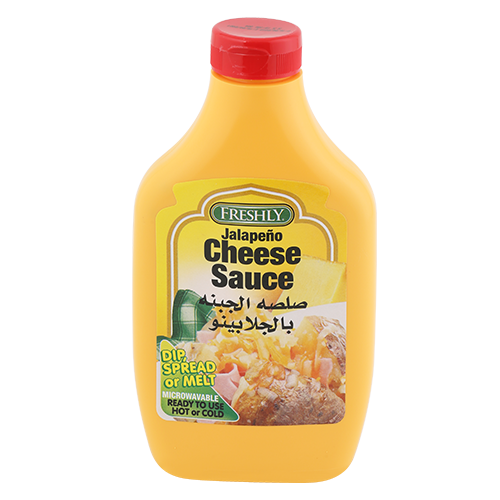 Jalapeno Cheese Sauce Squeeze 14oz Freshly